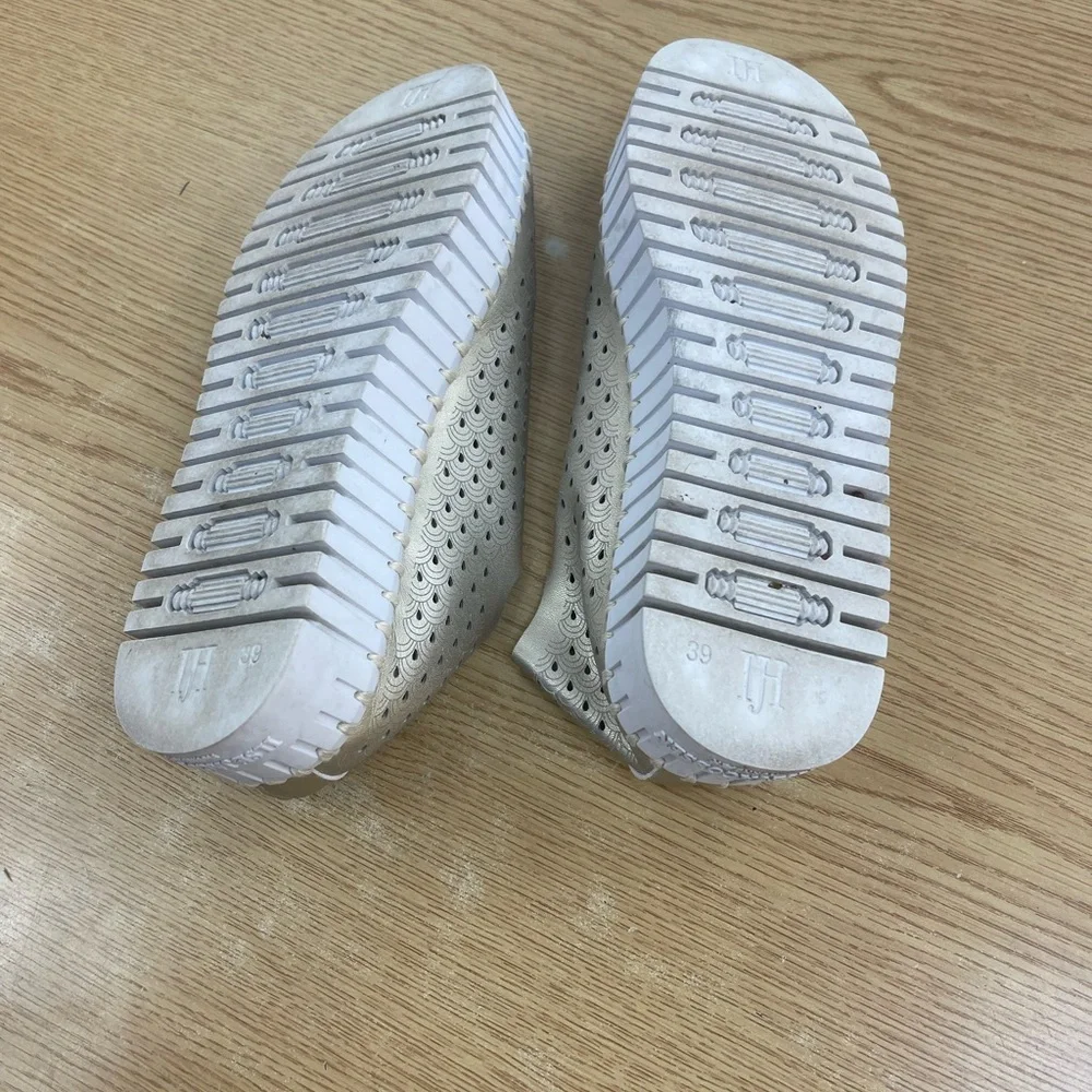 Ilse Jacobsen Gold Sneakers Breathable Slip-On platform bottom - Picture 6 of 6